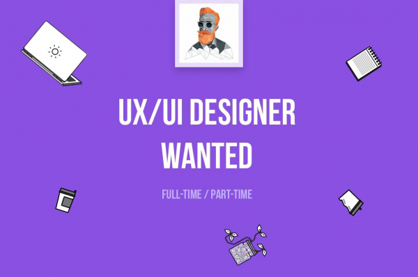 Ginger Grandpa ищет 2-х UX/UI-дизайнеров