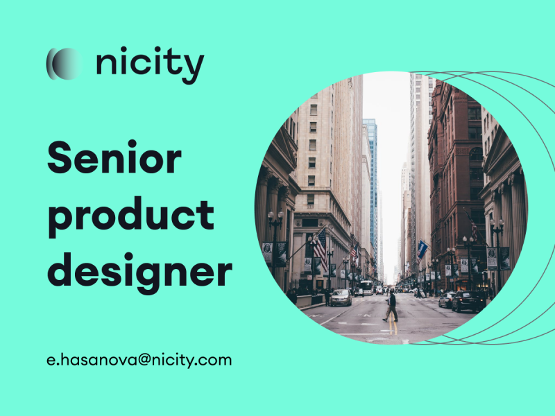 Nicity ищет senior-product- дизайнера