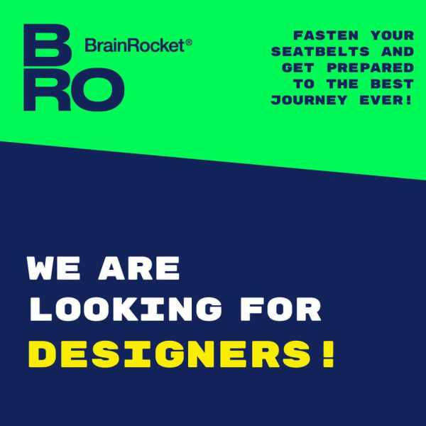 BrainRocket ищет дизайнеров