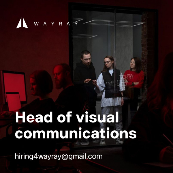 WayRay ищет Head of visual communications