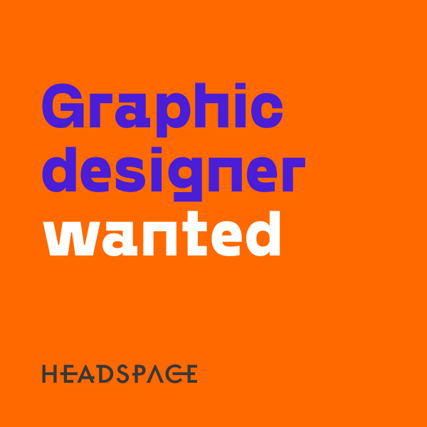 Headspace ищет графического дизайнера