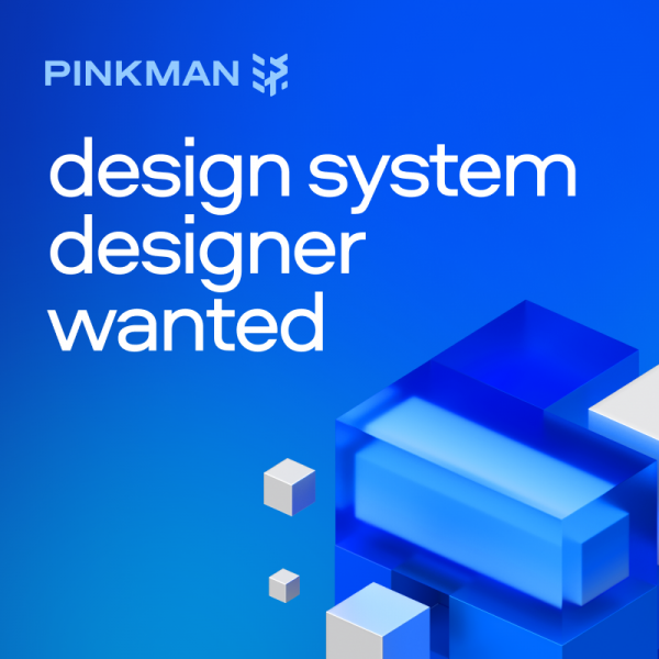 PINKMAN ищет middle-дизайнера на дизайн-системы
