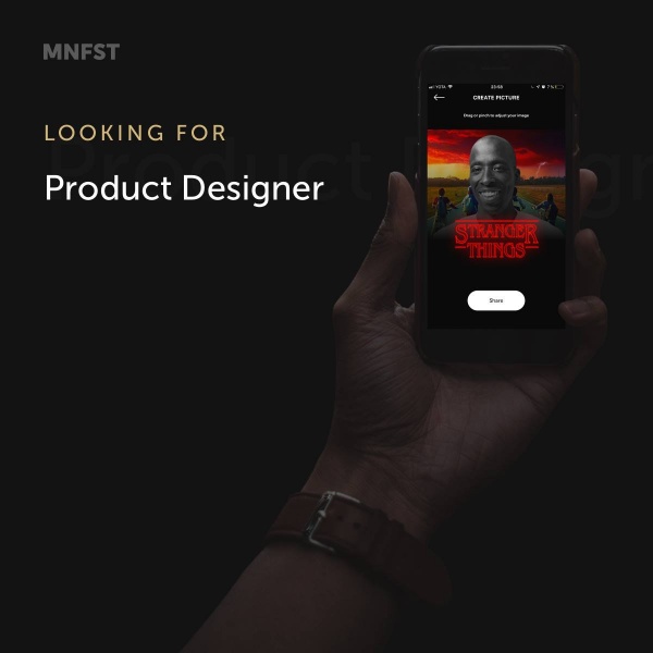 MNFST ищет product designer'a з/п до 200тр