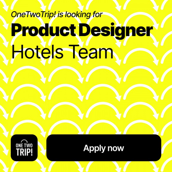 OneTwoTrip ищет в команду дизайнера продукта