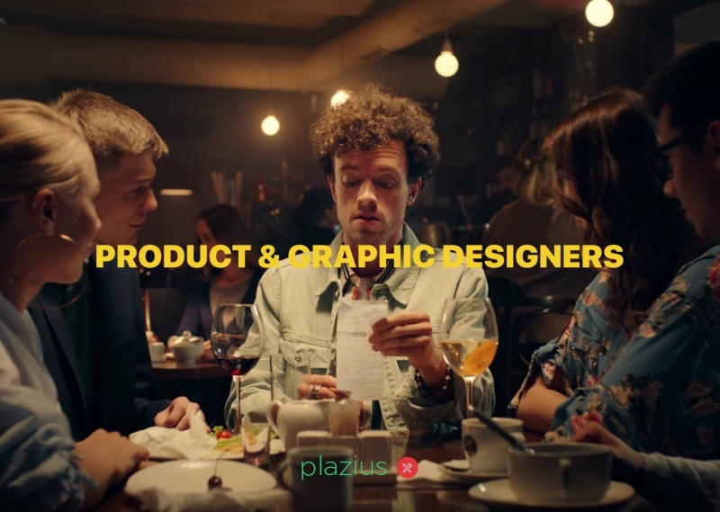 Plazius ищет графического и продуктового дизайнеров