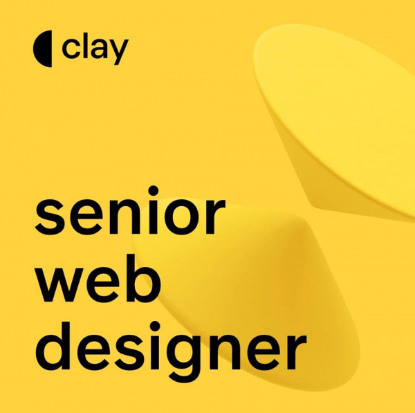 CLAY ищет senior веб-дизайнера