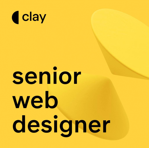 CLAY ищет Senior веб-дизайнера