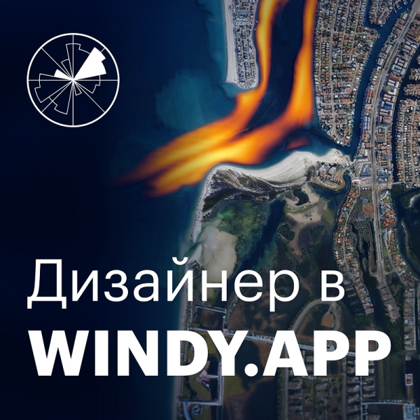 Windy.app ищет дизайнера на маркетинг и мобильные приложения