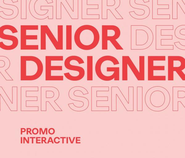 Promo Interactive ищет senior-дизайнера