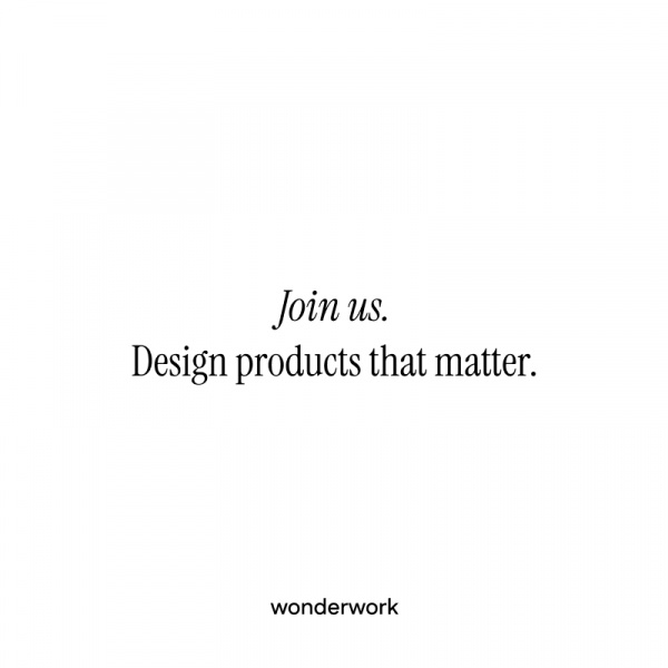Wonderwork ищет Middle Product Designer