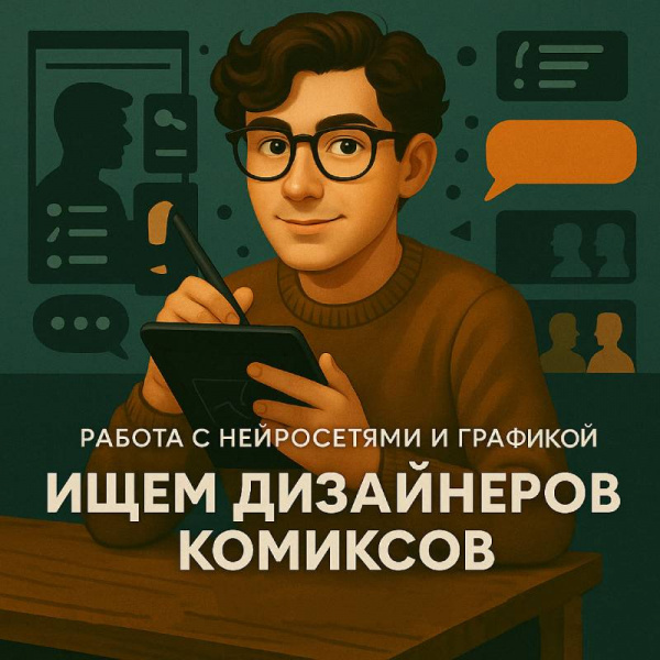 Ищу дизайнера для комиксов на основе нейросетей