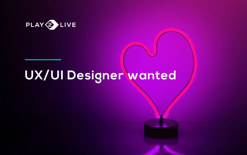 Play2Live ищет UI/UX дизайнера