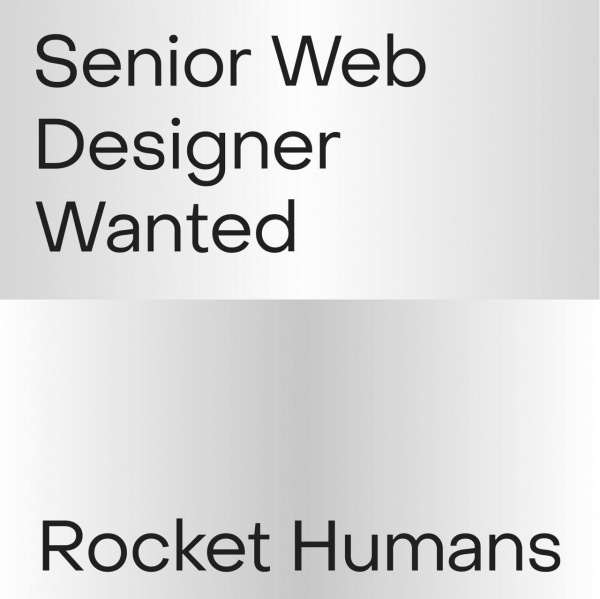 Рокет Хьюманс ищет Senior веб-дизайнера