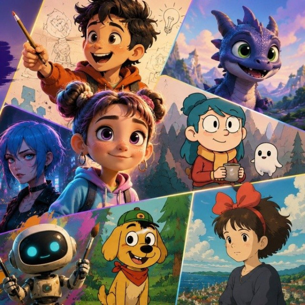  kidstory.kzt ищет дизайнера на мультфильмы (нейросети)