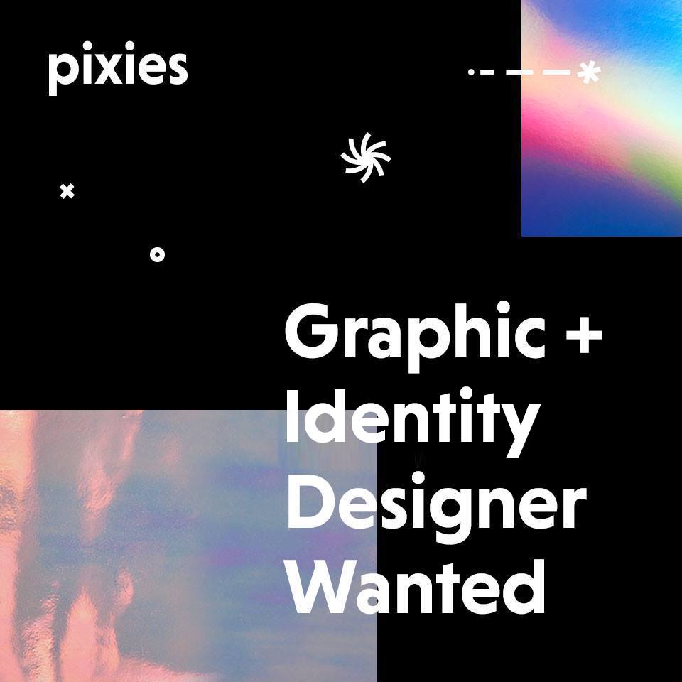 Pixies ищет графического дизайнера с уклоном на айдентику