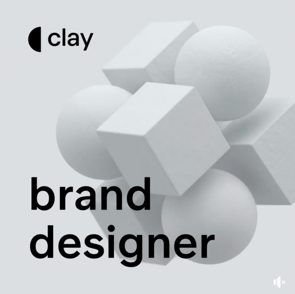CLAY ищет дизайнера на брендинг