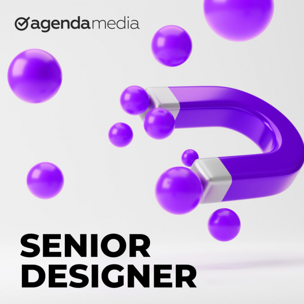 Agenda Media ищет в команду senior-дизайнера
