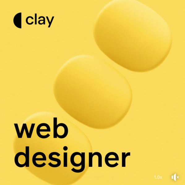 CLAY ищет веб-дизайнера