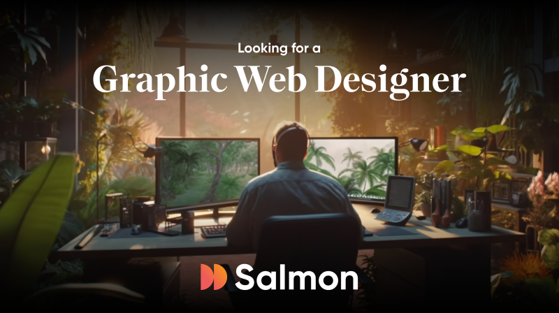 Salmon ищет графического web- дизайнера