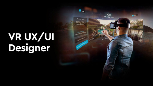 VResorts ищет UI/UX дизайнера для VR на удаленку