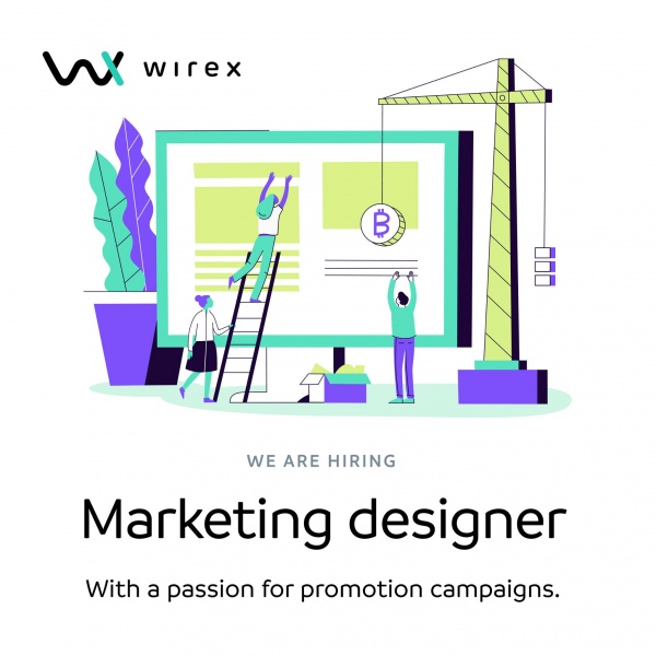 Wirex ищет Marketing Designer'а (Киев)