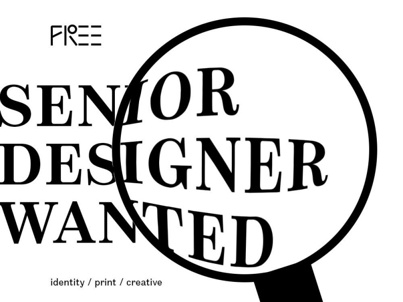 Free Creative ищет senior designer