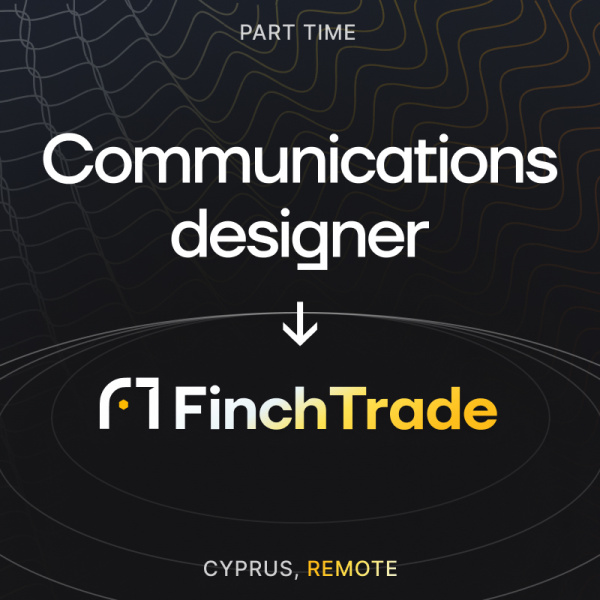 FinchTrade ищет дизайнера коммуникаций