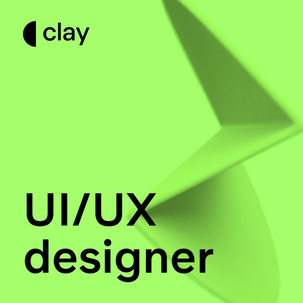 Clay в поисках freelance U/UX дизайнера