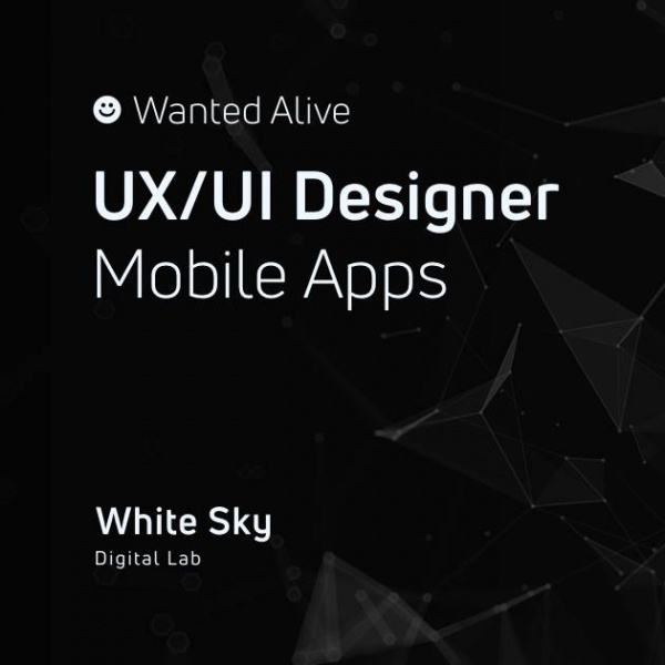 White Sky Digital Lab ищет дизайнера на мобильные
