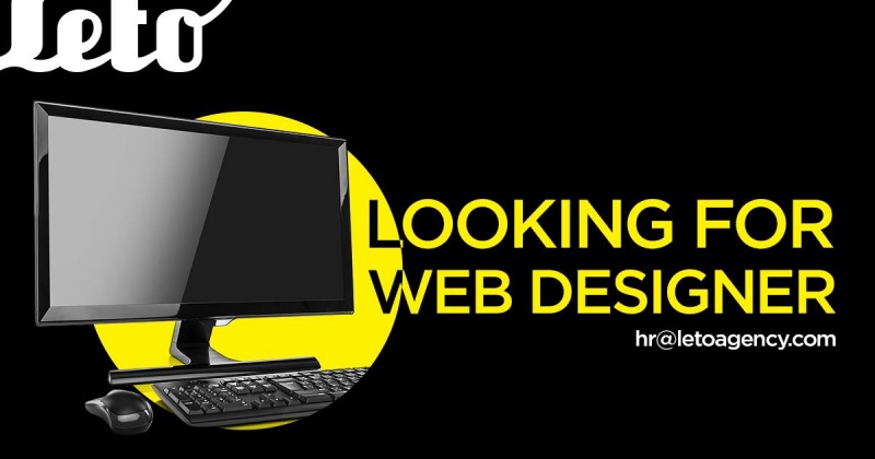 Digital агентство Leto ищет web-дизайнера