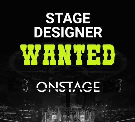 Шоу-продакшн ONSTAGE ищет 3D-дизайнера