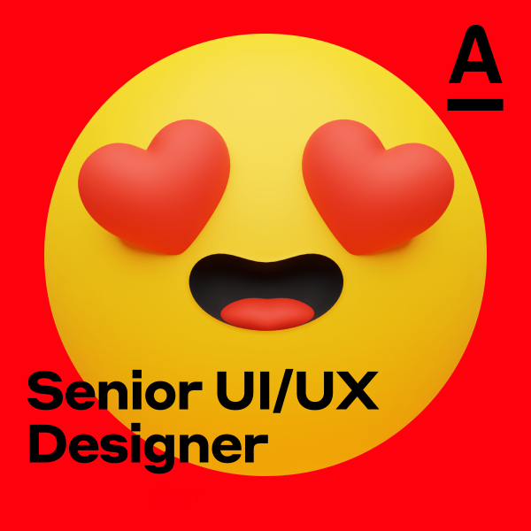 Альфа-Банк ищет senior UI/UX-дизайнера