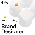 Clay в поисках Brand Designer (Middle or Senior)