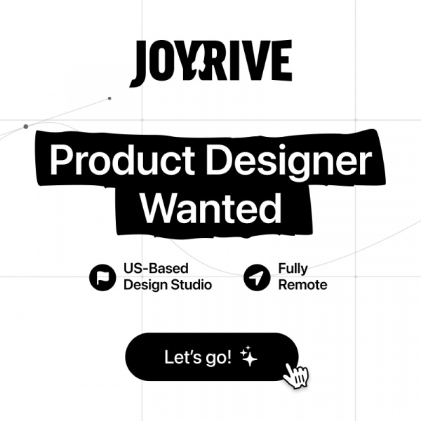 Joyrive ищет продуктового дизайнера